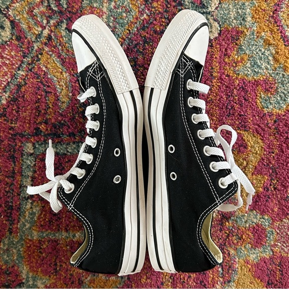 Converse | Unisex black classic All Star lace up sneakers Men’s 9.5 Women’s 11.5 - Picture 9 of 16